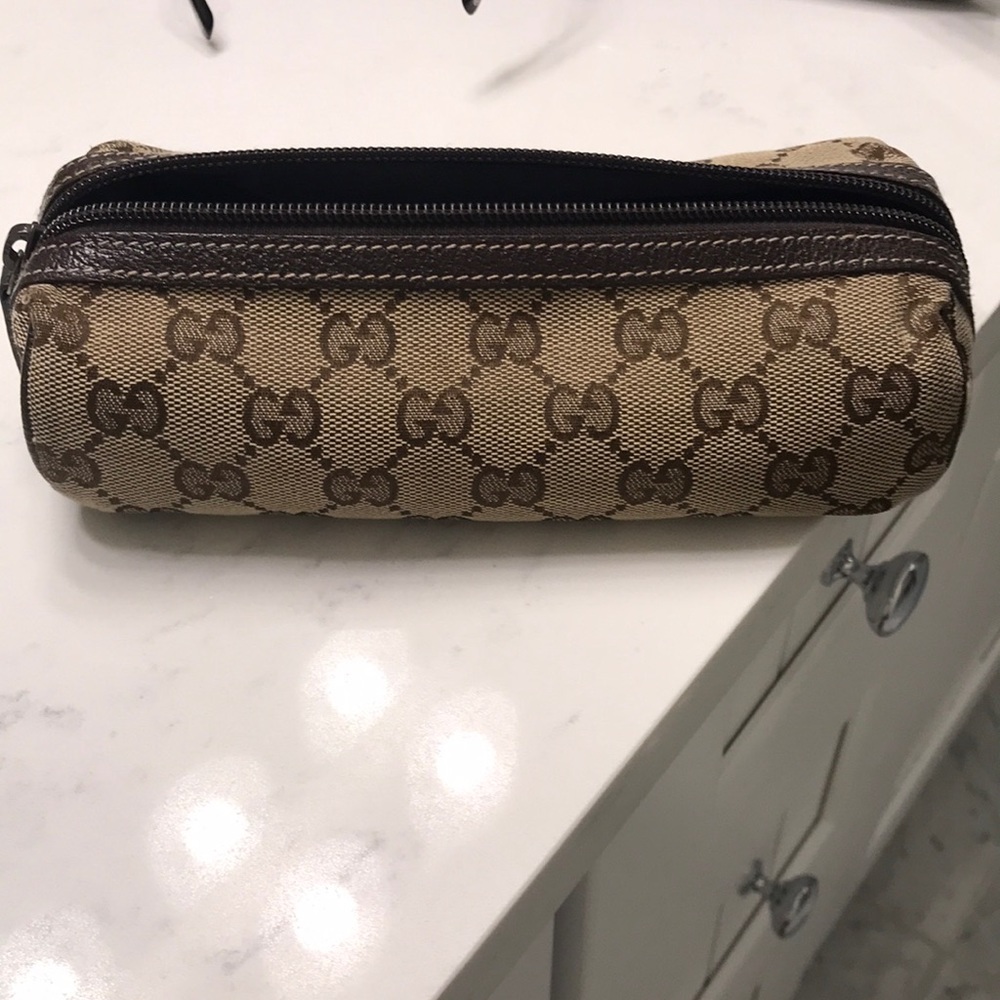 Pre-owned Gucci pencil case in perfect condition.